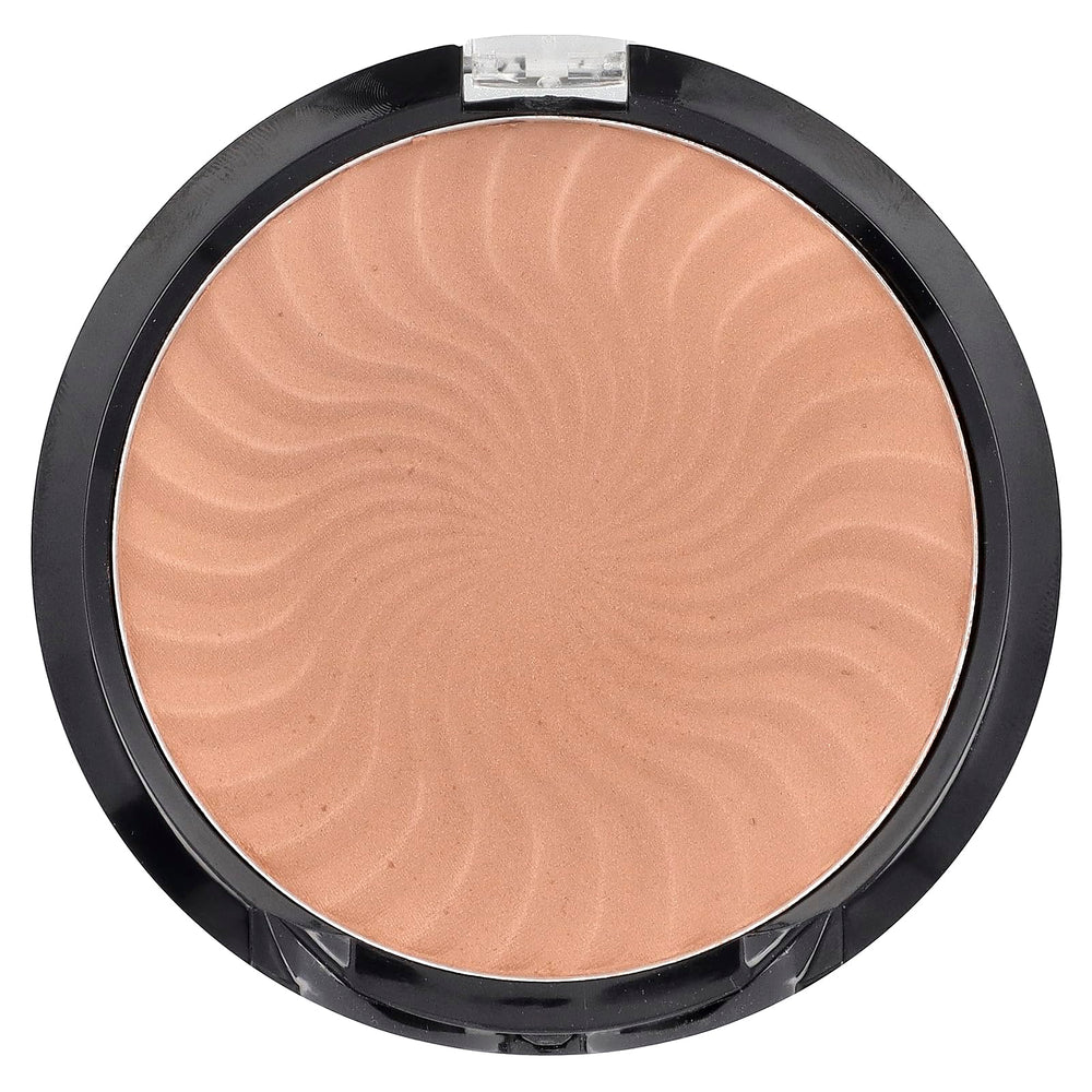 L.A. COLORS Bronzer Natural CFB401 brush application shows smooth, effortless blending.