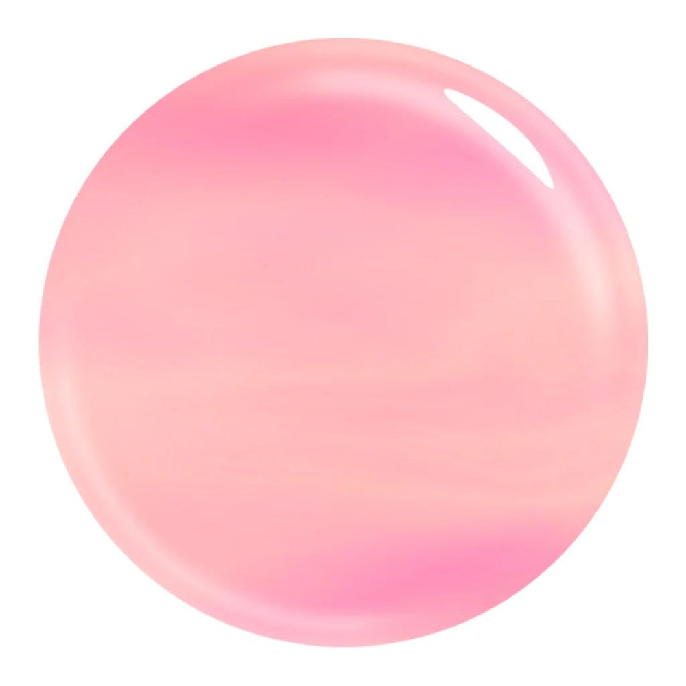 L.A. COLORS Eternal Glow bottle with brush demonstrates quick-dry, chip-resistant formula