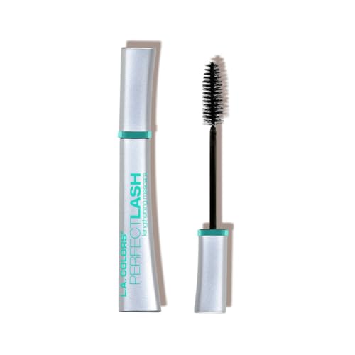 L.A. COLORS Perfect Lash Mascara wand close-up for voluminous, long-lasting lashes.