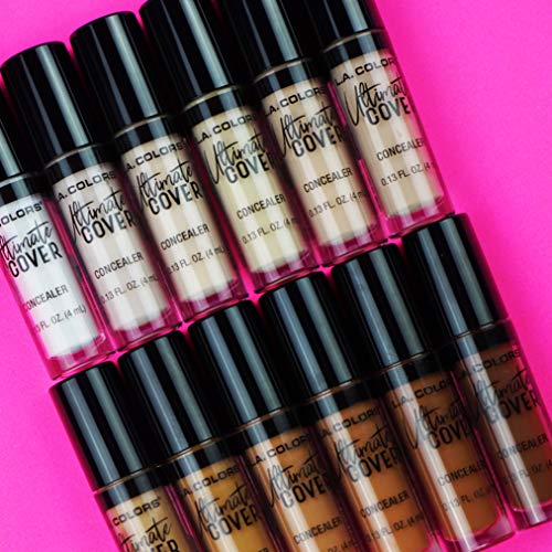 L.A. COLORS Ultimate Cover Concealer packaging highlights easy, mess-free use.