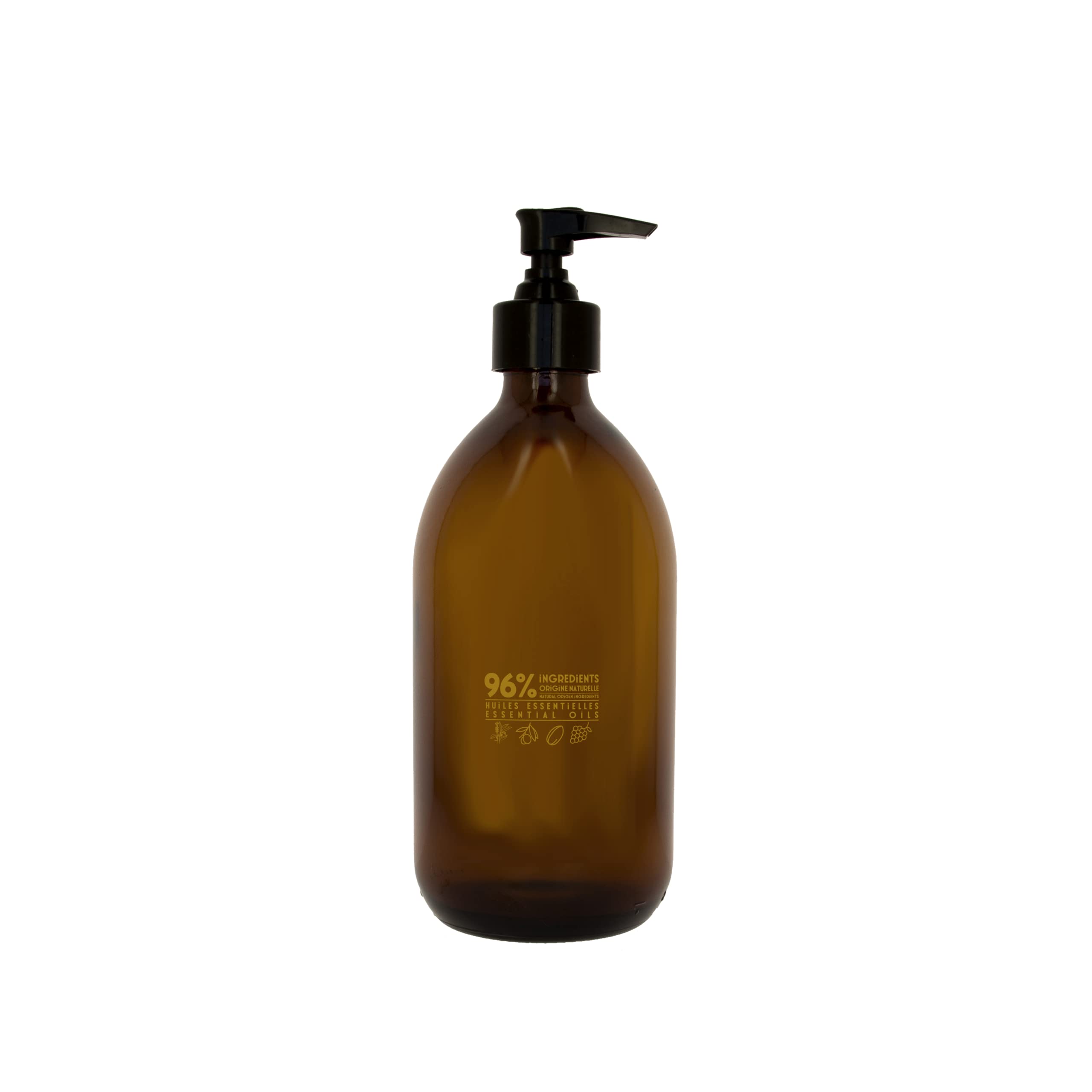 10 oz pump bottle designed for easy, mess-free dispensing of La Compagnie soap.