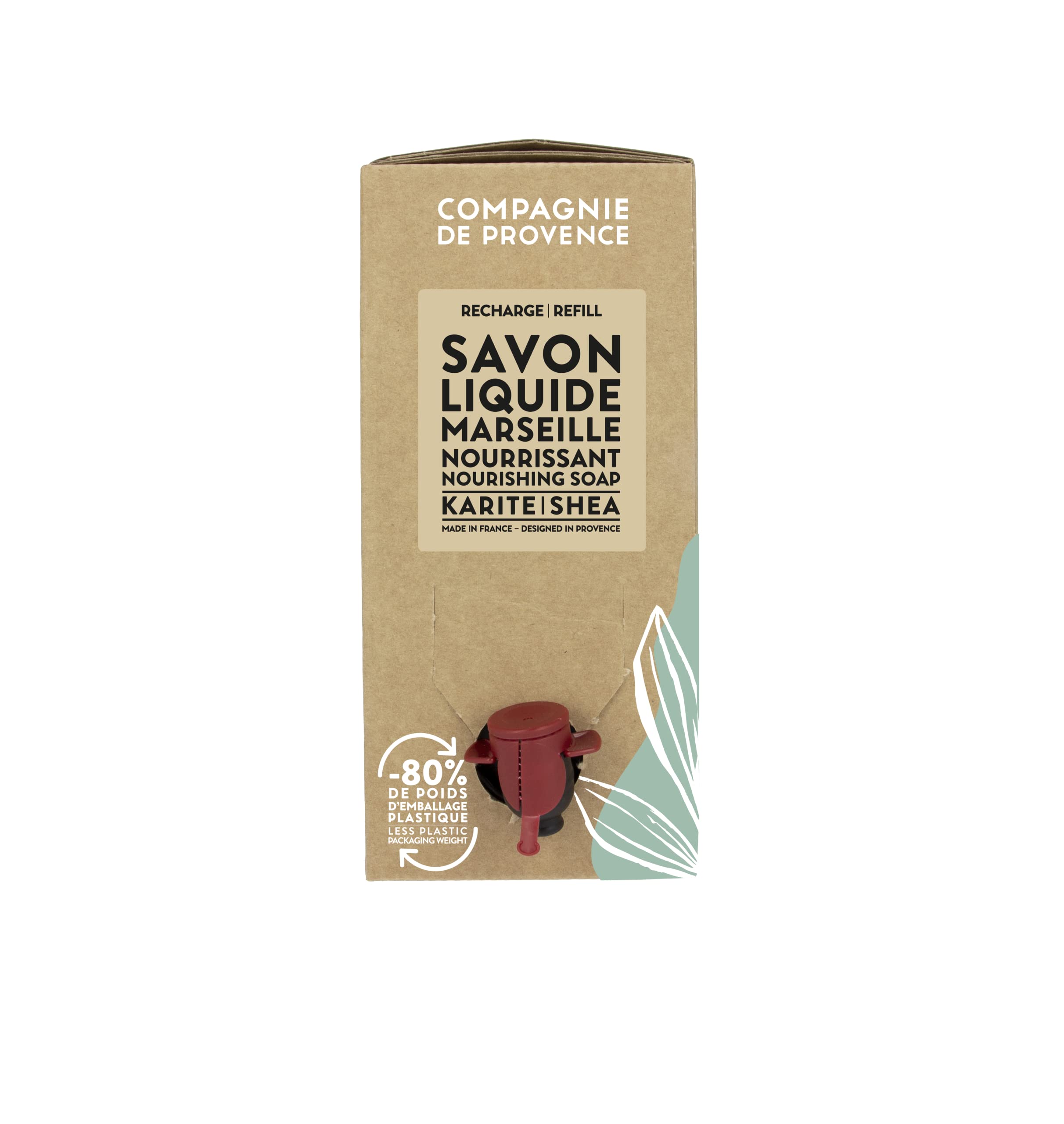 La Compagnie de Provence kitchen and bathroom use, rich lather for hands and dishes.
