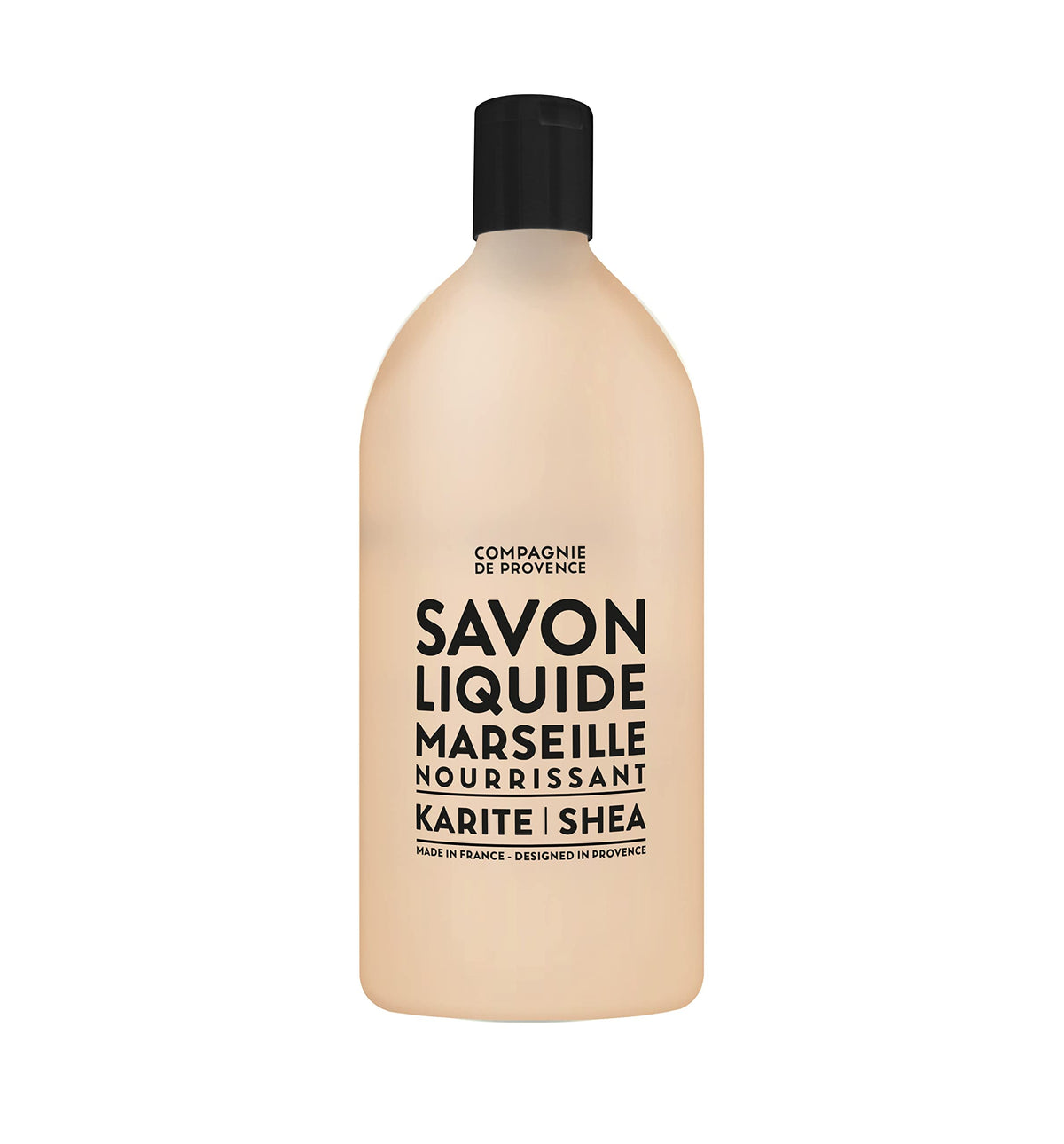 La Compagnie de Provence Shea Butter liquid soap refill bottle for nourishing cleansing.