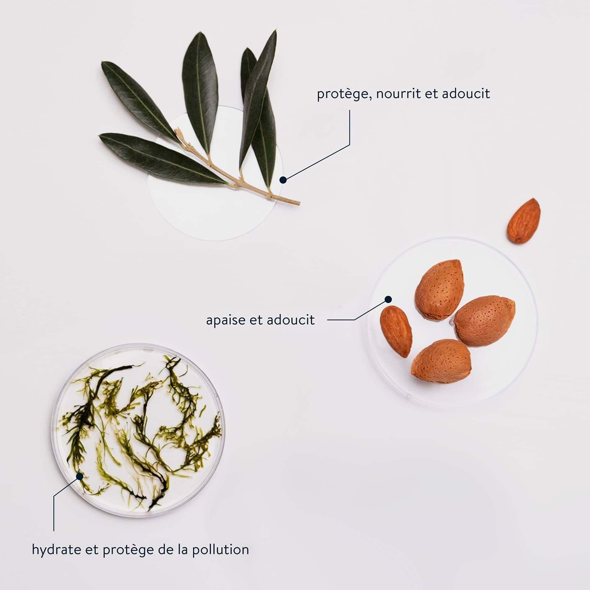 Product label highlights natural glycerin and absence of dyes for skin-friendly use.