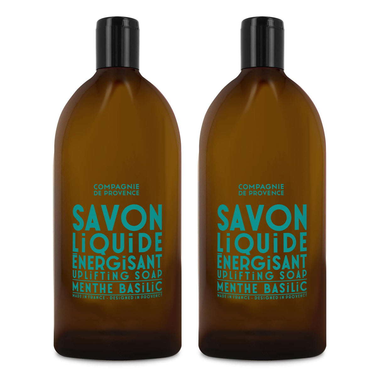 La Compagnie de Provence refill bottles for easy, eco-friendly hand care refills.