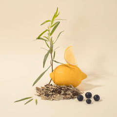 Pour spout action showing smooth foam for hands with La Compagnie de Provence.