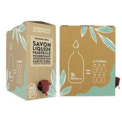 La Compagnie de Provence eco refill bottle supports waste reduction and refillability.