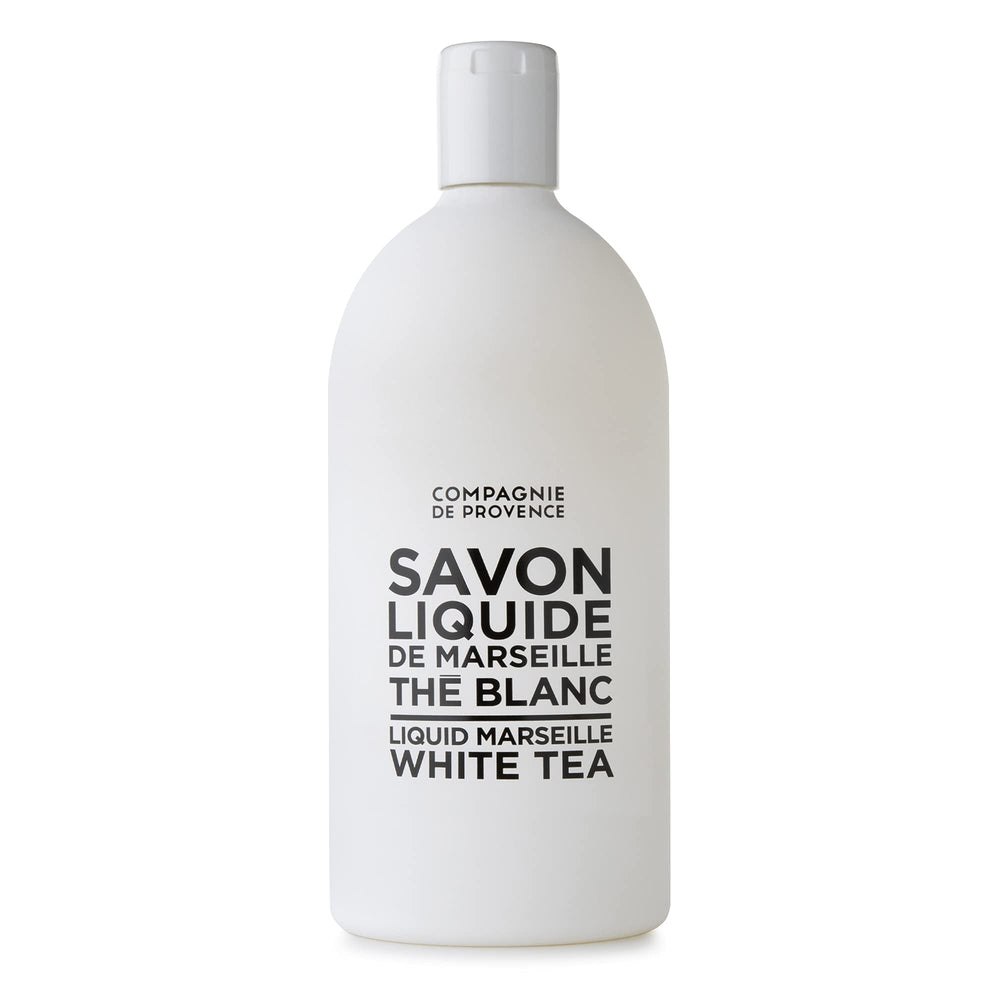 La Compagnie de Provence White Tea refill bottle for long-lasting refreshes.