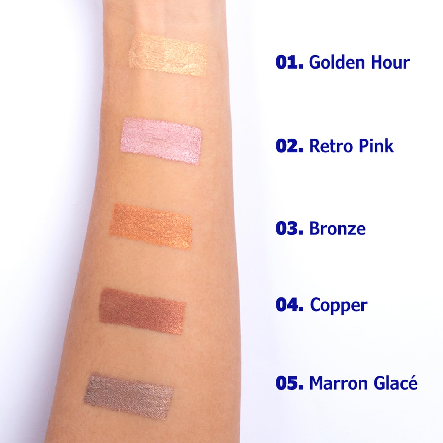 LA CRIQUE application tip: warm the cream with fingers or brush for easy blending.