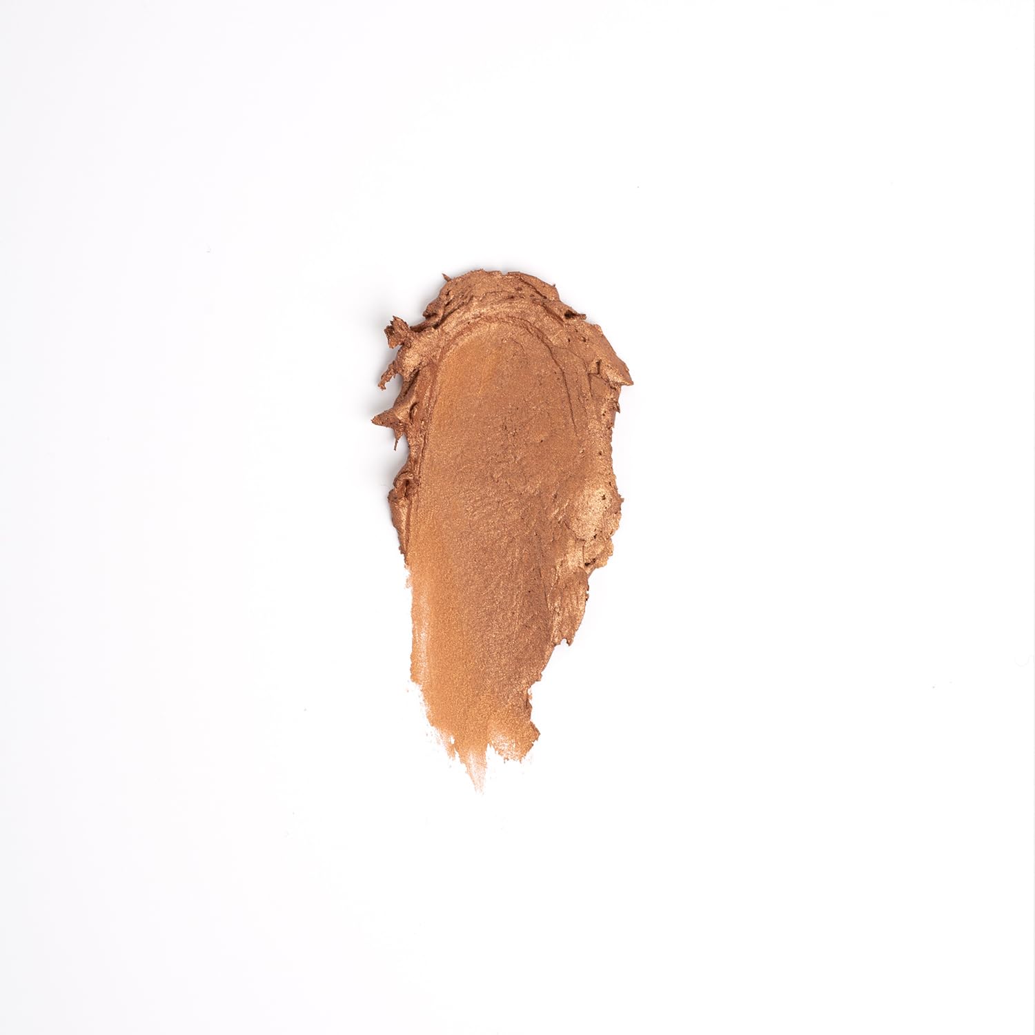 LA CRIQUE glow finish close-up showing blendable bronze shimmer for eyes and cheeks.