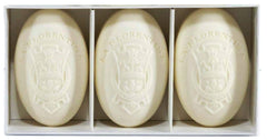 La Florentina Agrumi di Boboli bar soap close-up, vibrant citrus notes.