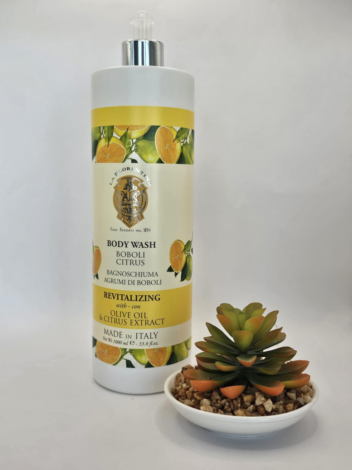 LA FLORENTINA La Agrumi Di Boboli citrus fragrance awakens senses in shower