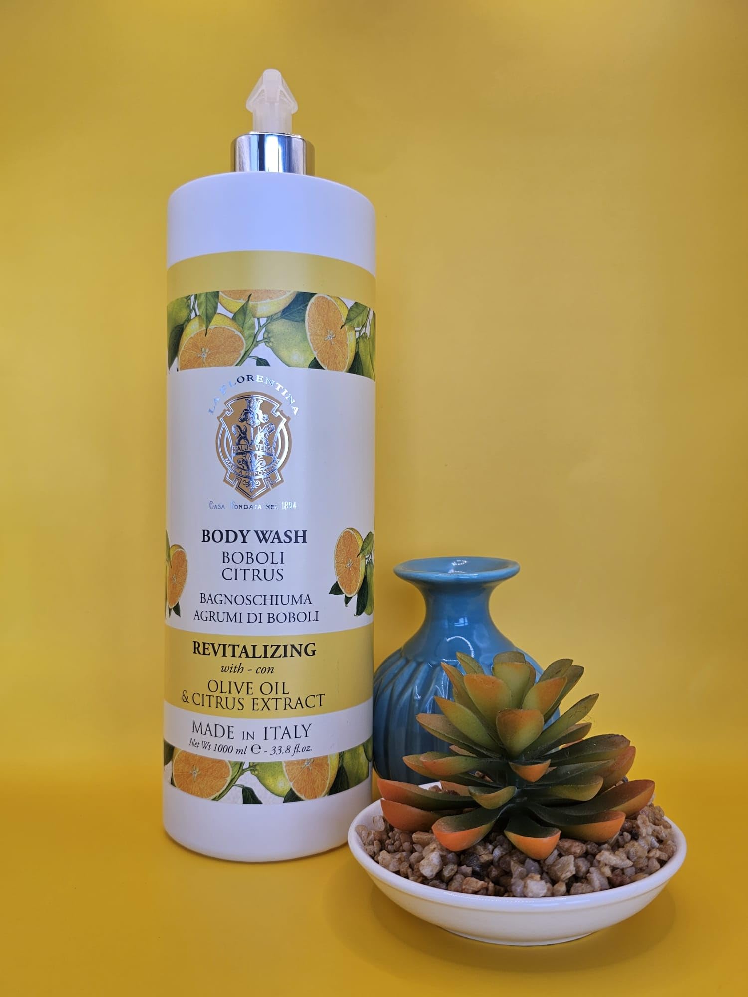 LA FLORENTINA La Agrumi Di Boboli olive oil formula softens skin