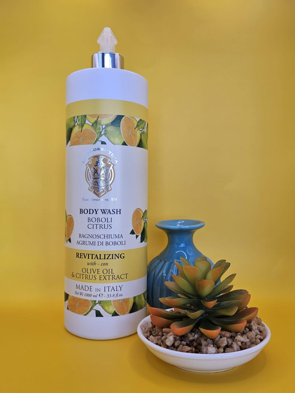 LA FLORENTINA La Agrumi Di Boboli olive oil formula softens skin