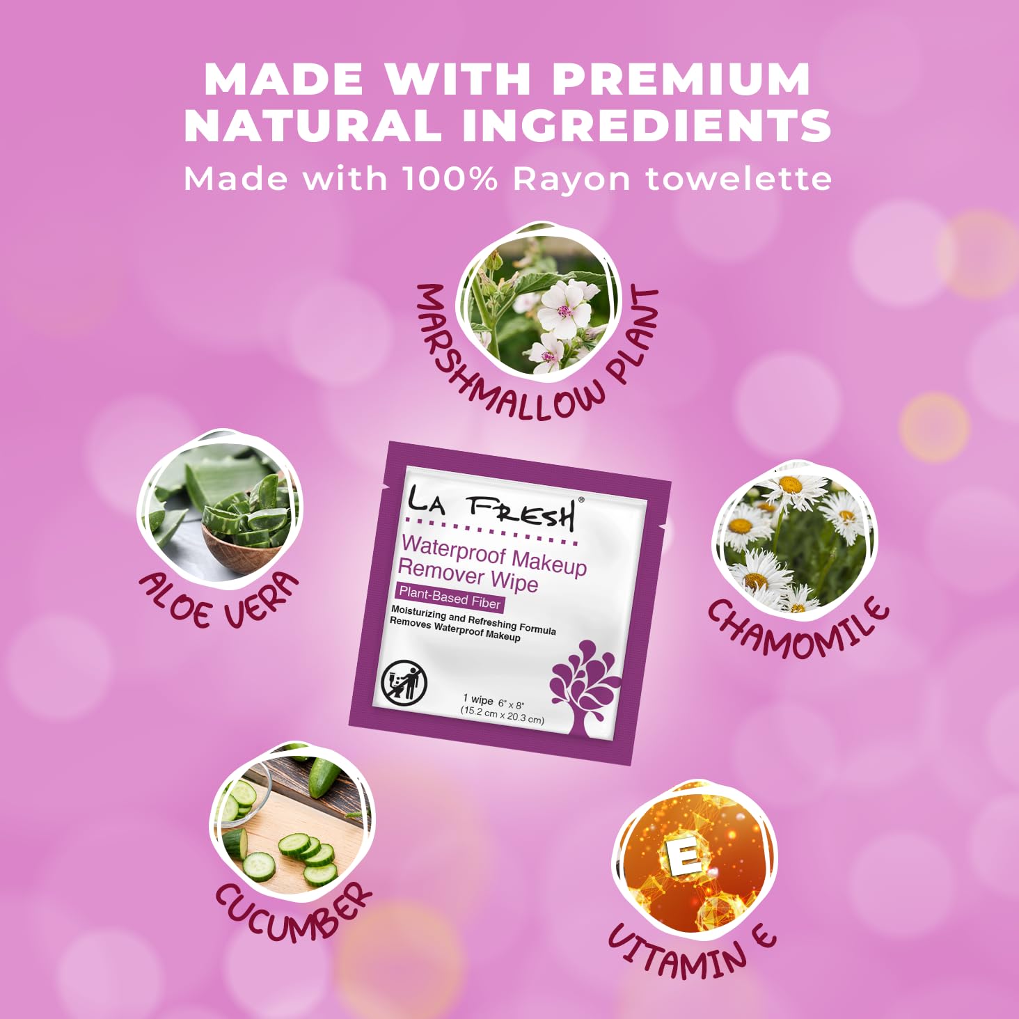 La Fresh 24/7 wipes are great for quick cleansing on the go