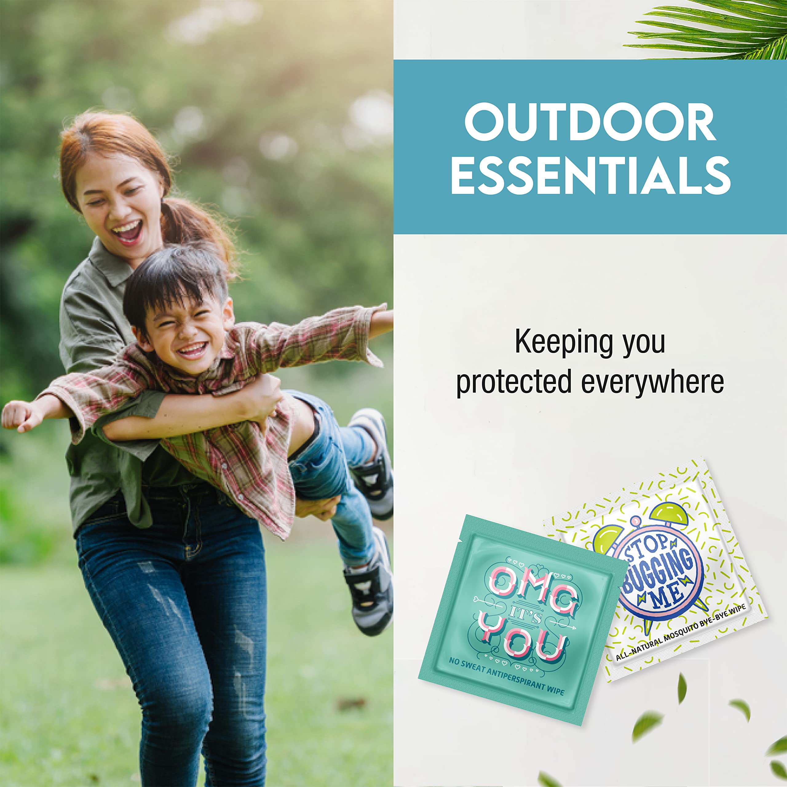 La Fresh antiperspirant wipes for a quick refresh after activity