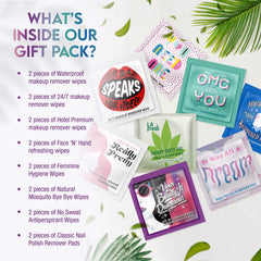 La Fresh face and hand wipes for quick cleansing and refreshment