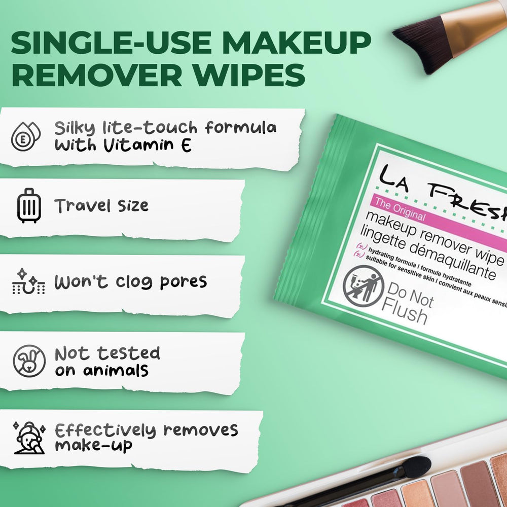 La Fresh individual sachets show travel-friendly, mess-free use
