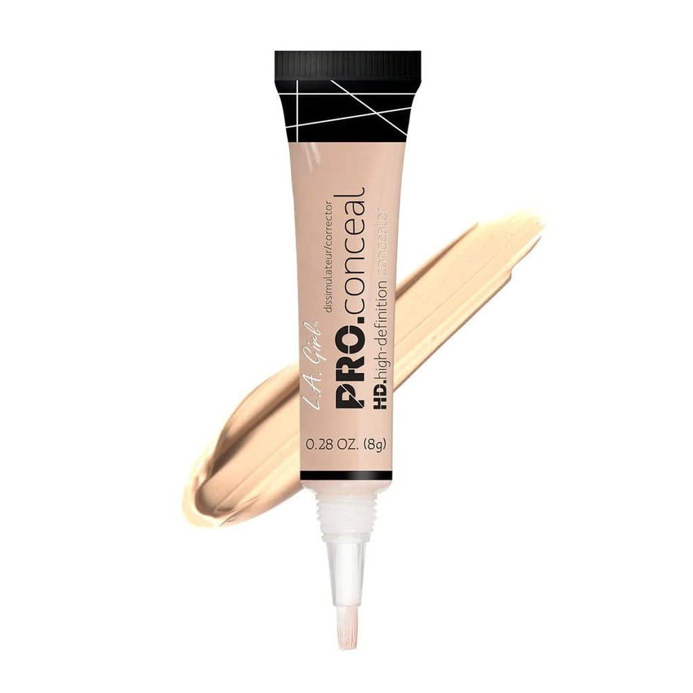 L.A. Girl Peach Corrector under-eye application for brightening and even tone.