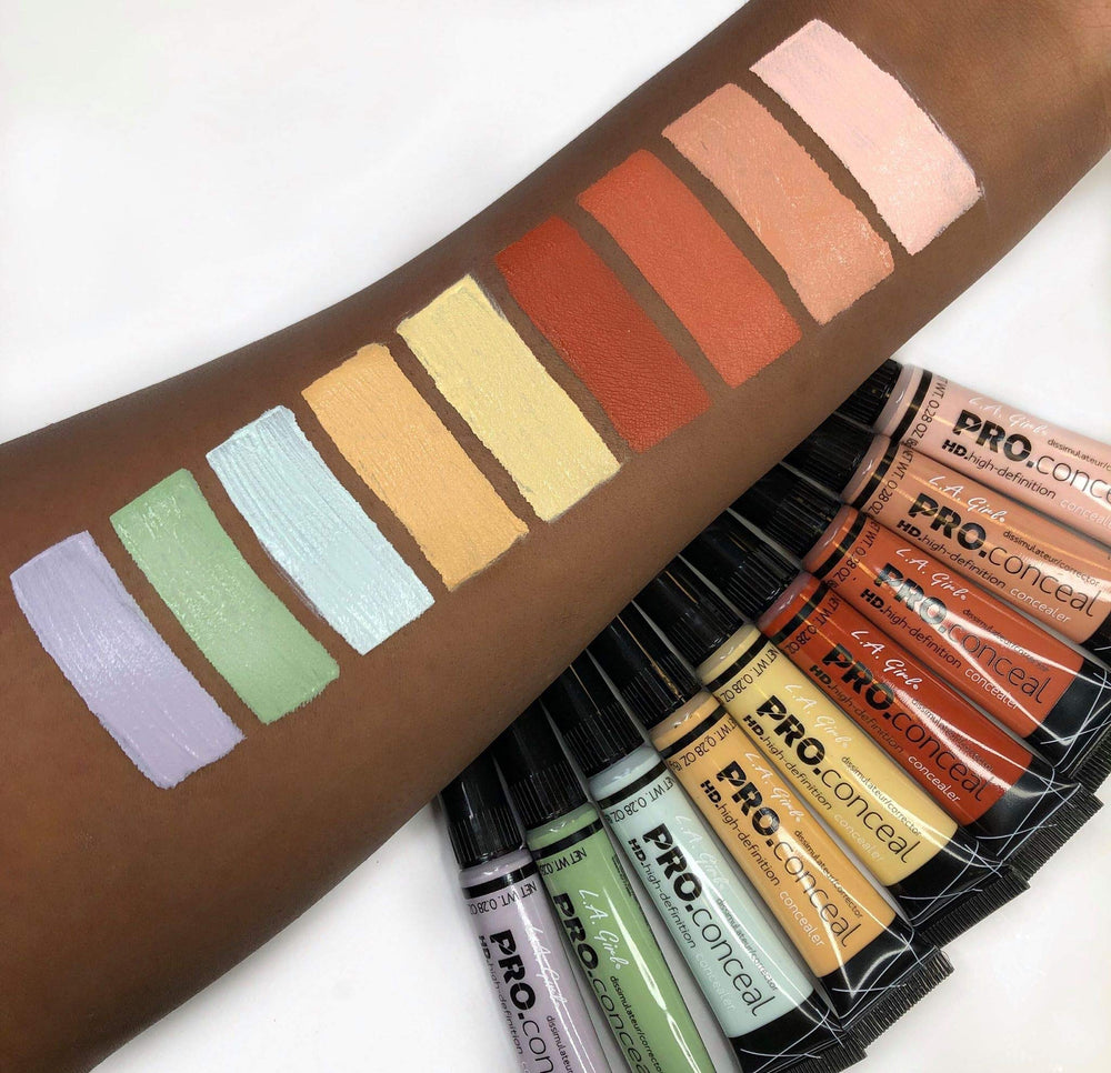L.A. Girl Pro Conceal HD buildable coverage for customizable concealment.