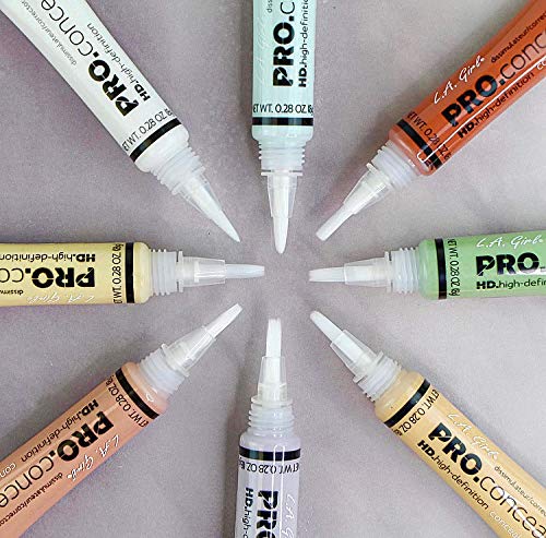 L.A. Girl Pro Conceal HD evens skin tone for natural look.