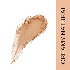L.A. Girl Pro.Face Matte pressed powder Creamy Natural texture close-up shows velvety finish.