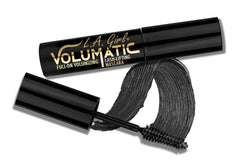 L.A. Girl Volumatic Mascara lash lift showing length and curl.