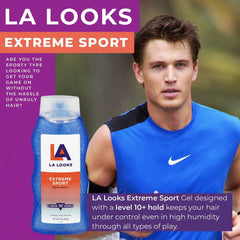 L.A. Looks TriActive hold application showcases versatile grip for all-day styles.