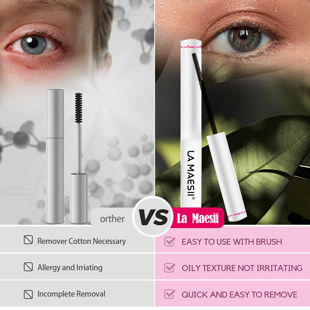 La Maesii Lash Remover at-home care supports salon-quality results in routine use.