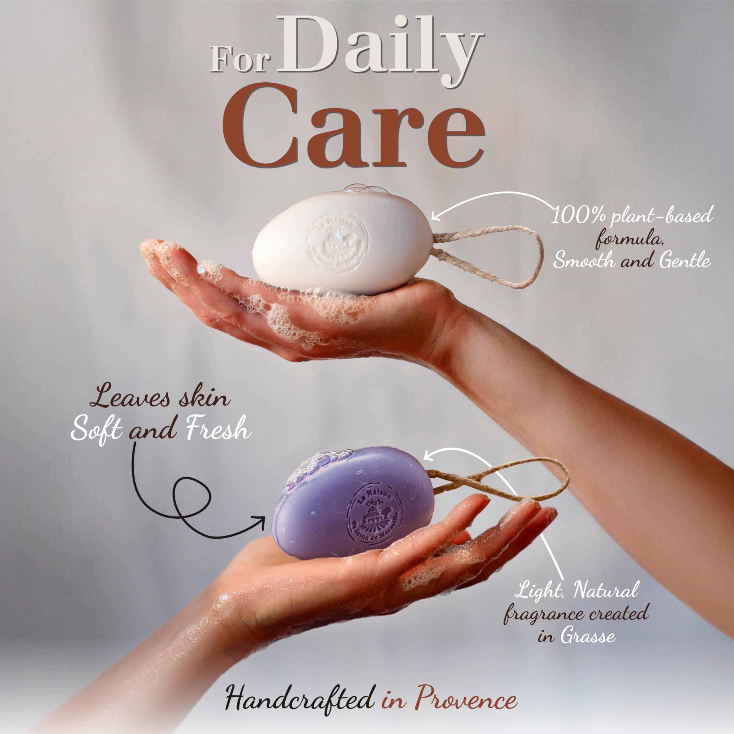 La Maison du Savon Verbena Provence-made soap reflecting traditional craft.