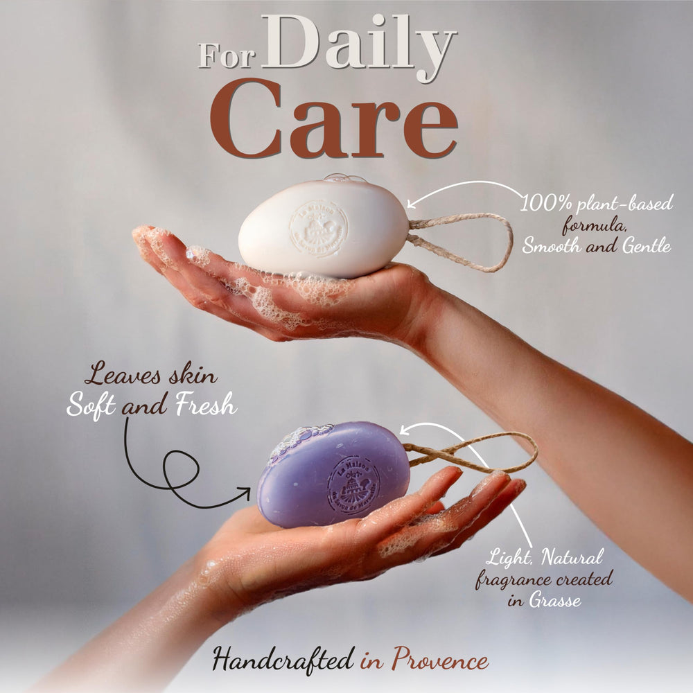 La Maison du Savon Verbena Provence-made soap reflecting traditional craft.