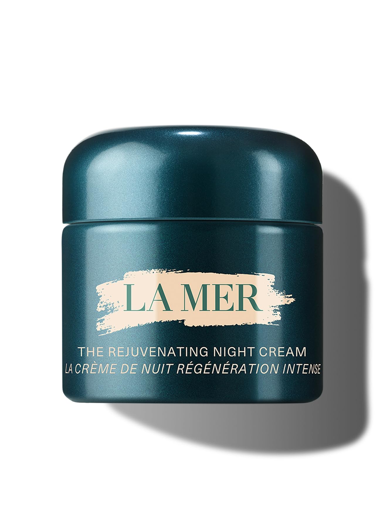 La Mer Rejuvenating Night Cream bottle shown for deep overnight hydration