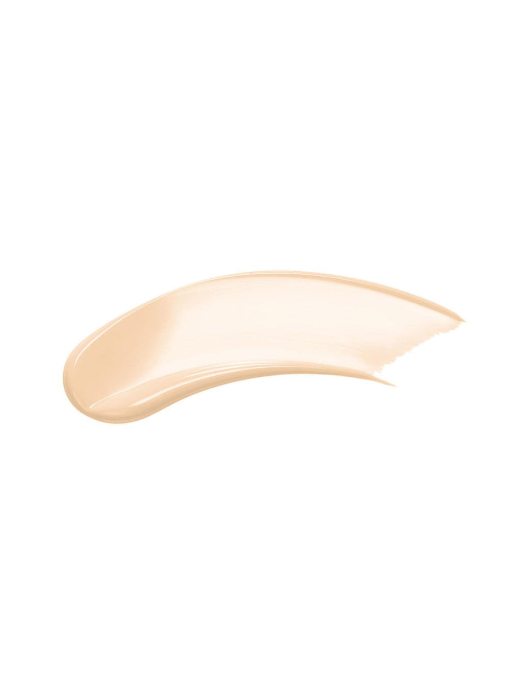 La Mer The Soft Fluid Foundation Linen swatch offers lightweight, long-wearing finish for everyday wear.