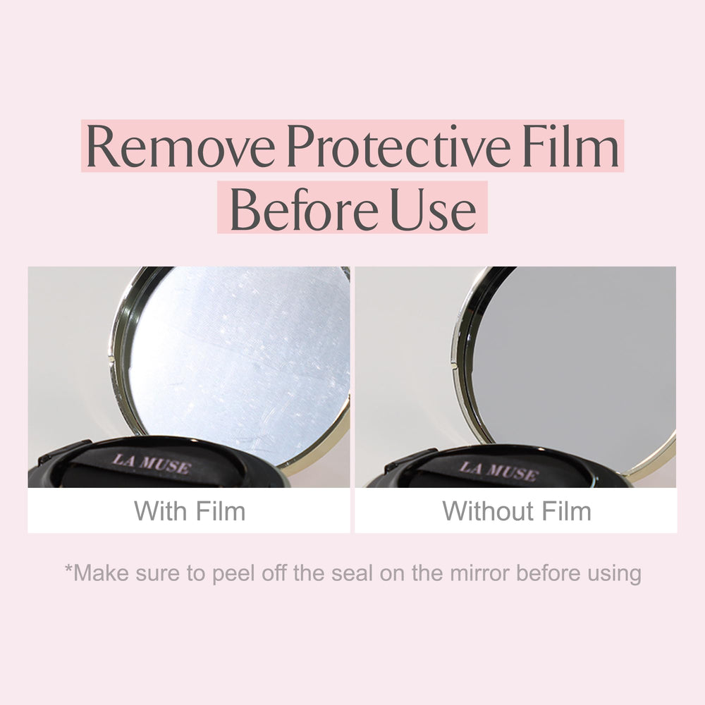 LA MUSE Correct Care Cushion finish delivers natural, hydrated glow.