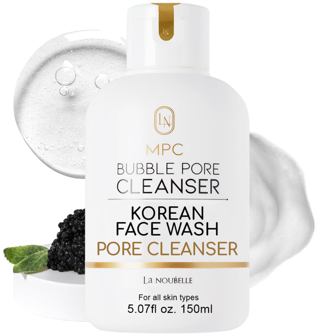 La Noubelle MPC Bubble Cleanser bottle with foamy action for deep cleansing