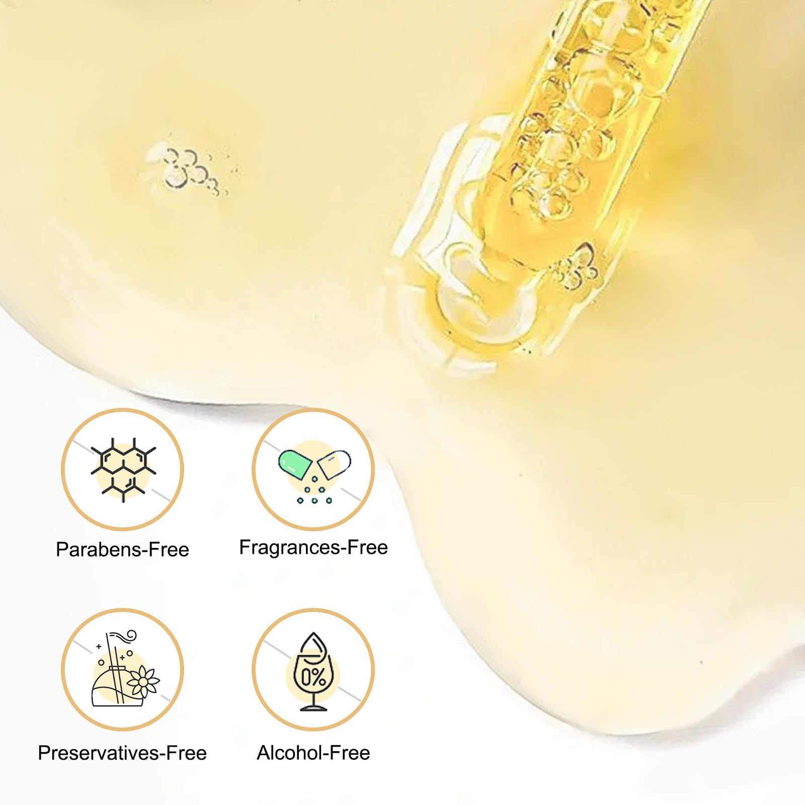 LA.PERSONAL Stye Eye Relief Serum dropper dispense for precise application.