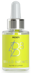 La Pocion B8 multifunctional hair oil bottle showing silicone-free formula for hydration and shine