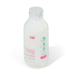 La Pocion Treatment Conditioner close-up reveals keratin-rich formula restoring strength