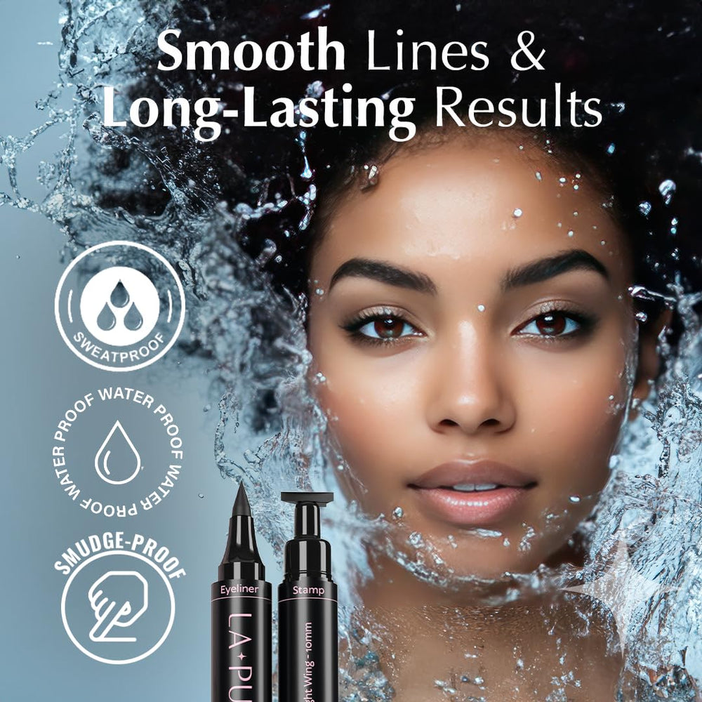LA PURE fine-tip end allows precise line refinement after stamping.