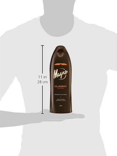 La Toja Magno shower gel creates a rich foam for cleansing in any water type.