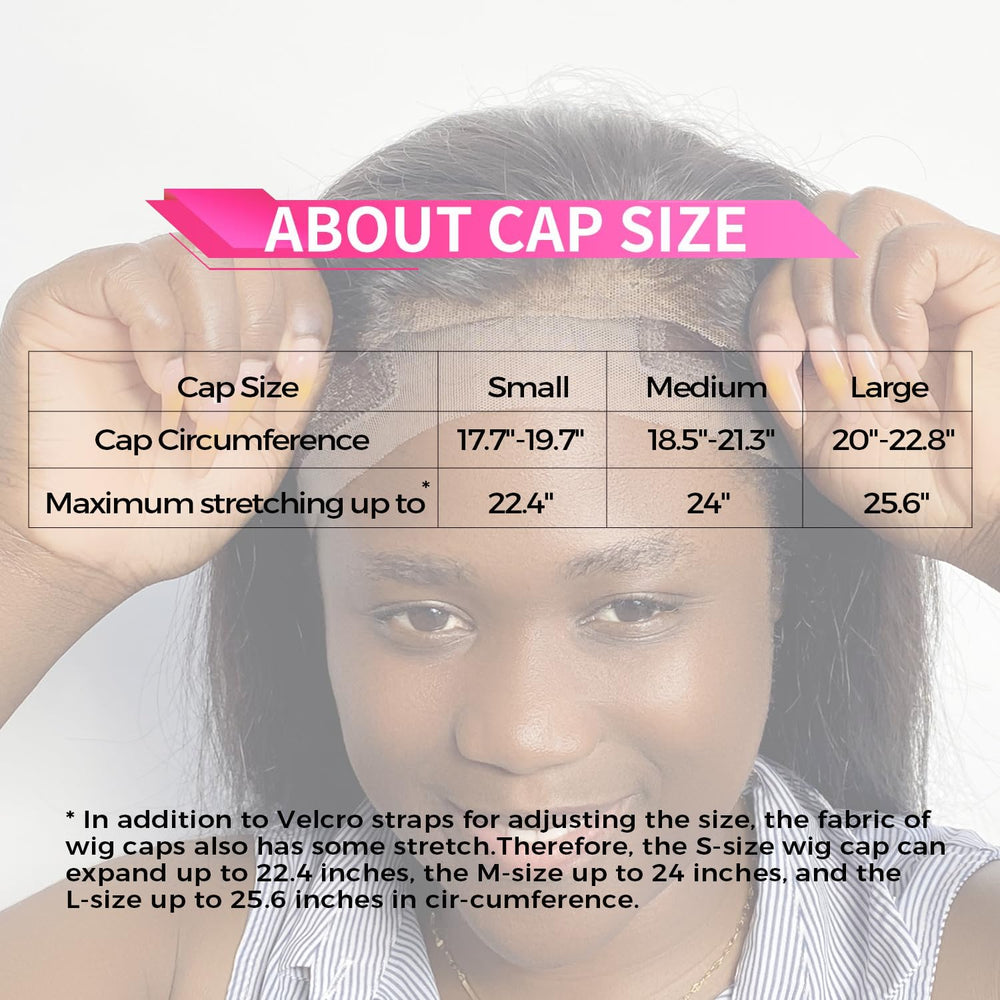 Labhairs adjustable wig cap fit for easy tightening or loosening