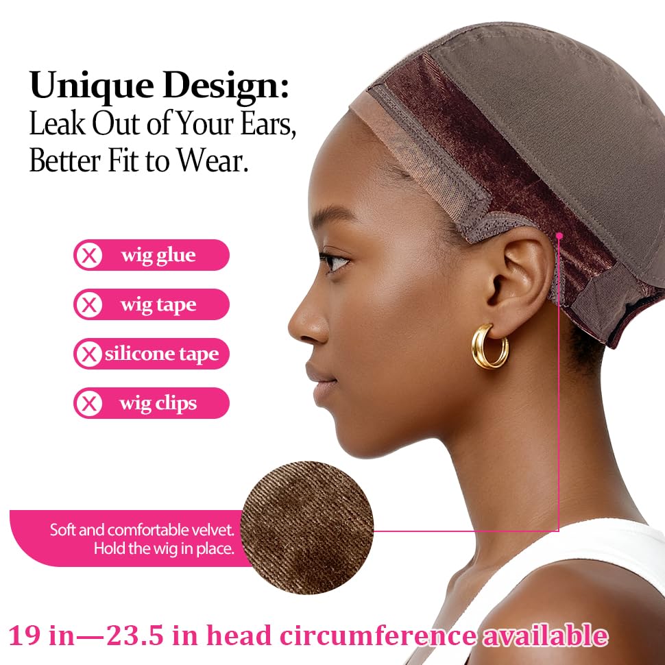Labhairs new moon breathable fabric keeps the scalp cool under wigs