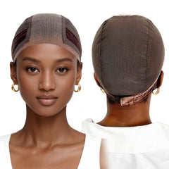 Labhairs wig cap with grip band for secure wig wear and anti-slip stability