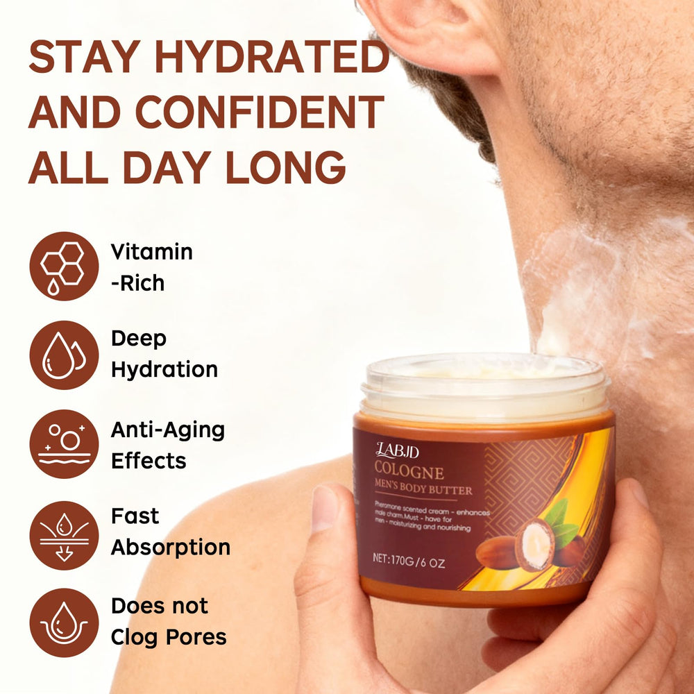 LABJD bottle label emphasizes deep hydration for dry skin