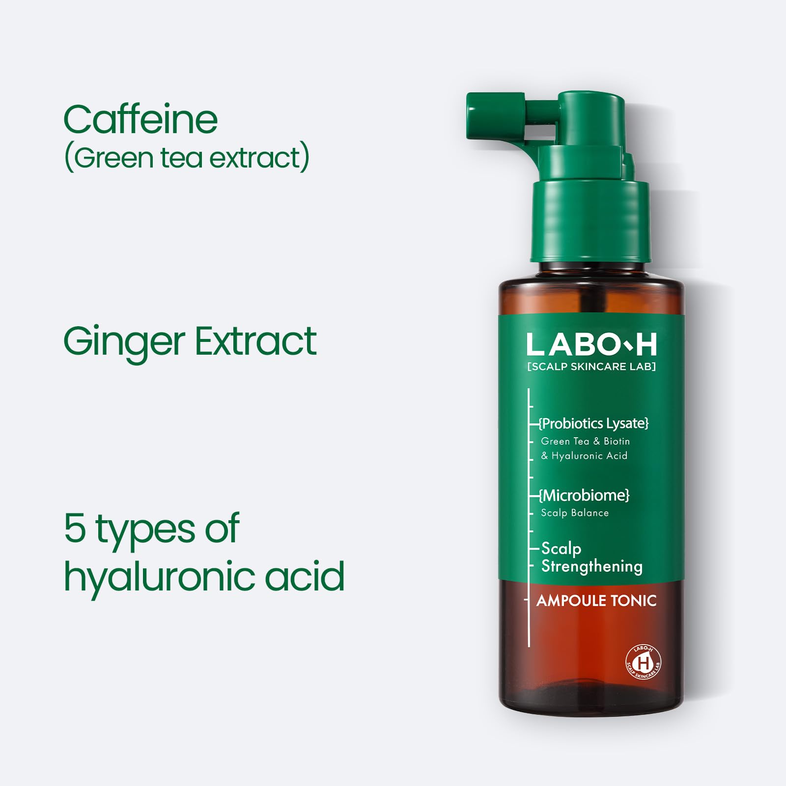 LABO-H spray delivers hydration with five types of hyaluronic acid