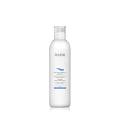 Laboratorios Babe anti-oily dandruff shampoo bottle, 250ml, scalp balance.