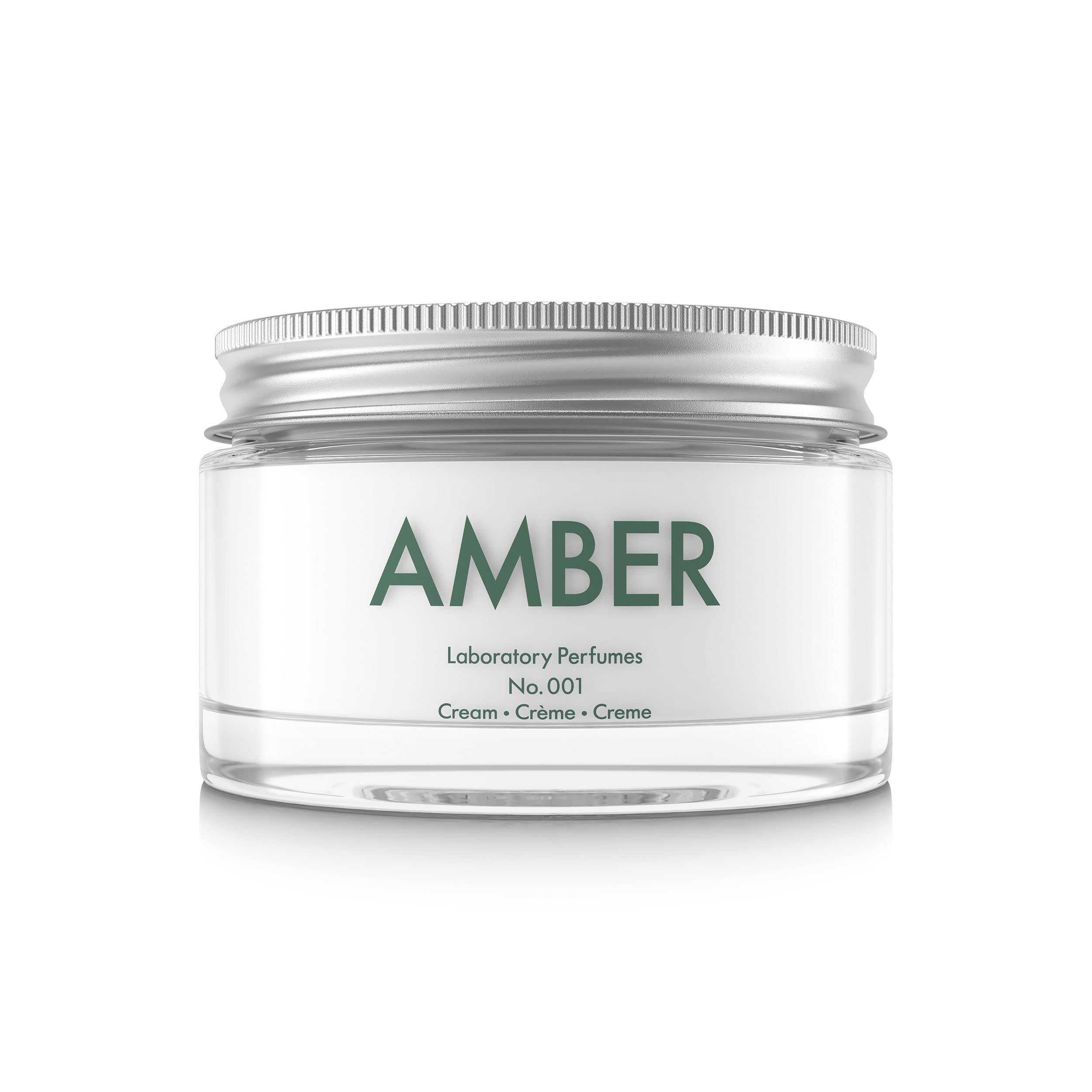 Laboratory Perfumes Amber Body Cream bottle—luxurious hydration for daily use.