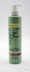 LACOUPE Embrace Balance creamy lather delivers gentle moisture.