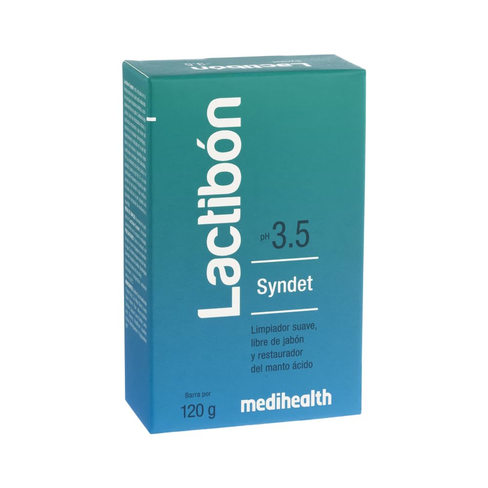 Lactibon Syndet PH 3.5 front label highlights gentle daily cleansing
