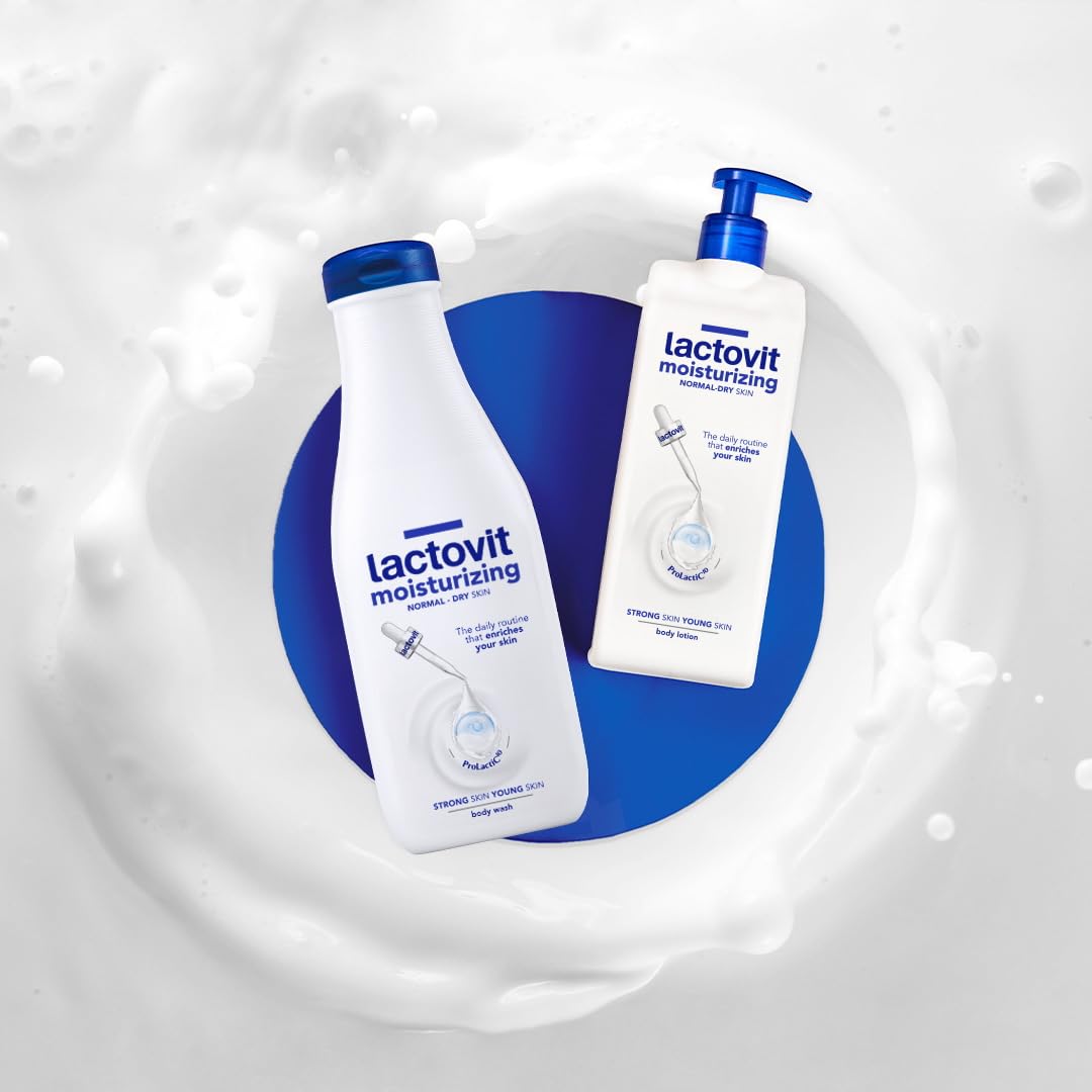 Lactovit 6x600ml packaging shown for family use.